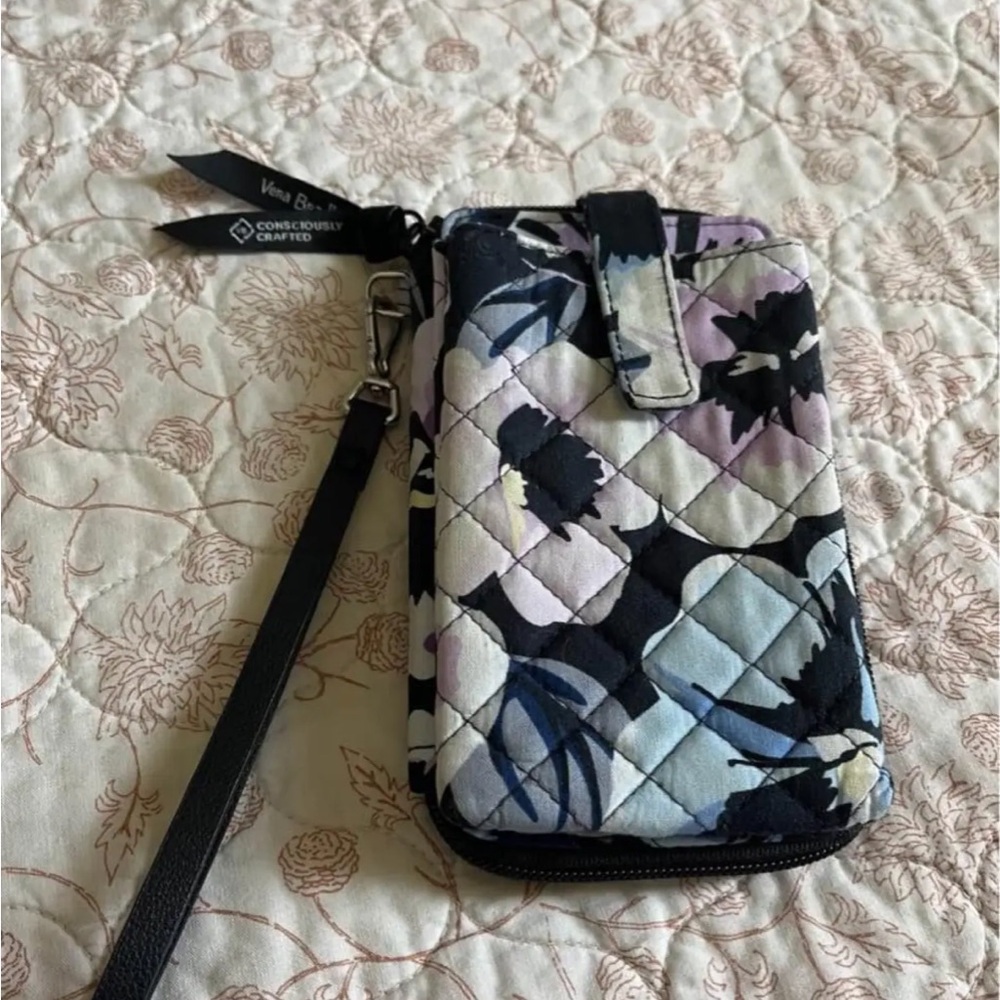 Vera Bradley Multicolor Floral Phone Wristlet